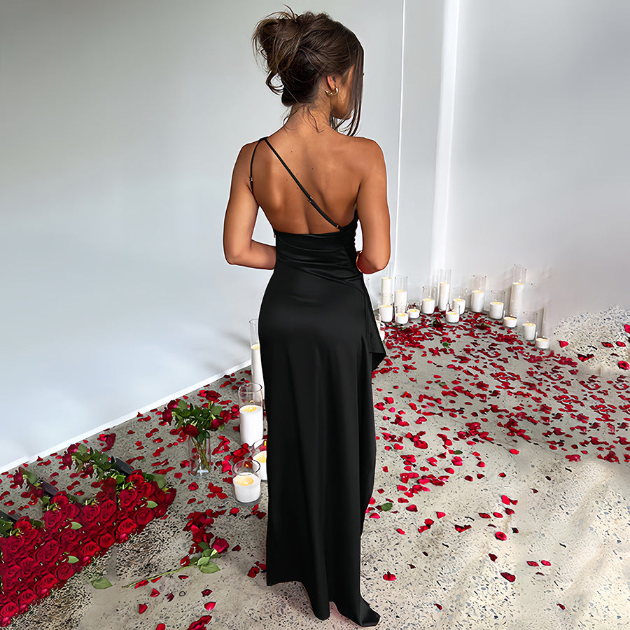 Elara Satin Dress